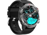 Trevi T-FIT 510 A Smarwatch con Funzione Chiamata Wireless, Grande Display 1,43″ AMOLED, Orologio Smart per Controllo Attività Fisica e Stato del Benessere, Monitoraggio Sonno, Waterproof IP68, Nero