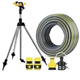 Triangolo di irrigazione a 360 gradi Irrigatore da giardino Atomizzatore da giardino Irrigatore portatile pieghevole adatto per giardino esterno prato cortile parco divertimenti per bambini