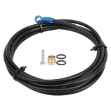 Tubo freno a disco, kit cavi per tubi freno a disco idraulico tagliabile ad alta sicurezza fai-da-te 2 m per mountain bike SLX / XT / XTR(Blu) Biciclette e accessori