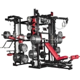Tytax® T3-X, la migliore attrezzatura per la palestra in casa, sistema completo, free weight, cavo multi stazione universale, sollevamento pesi, allenamento, Smith machine