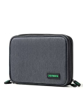 UGREEN Borsa Accessori Elettronici, Organizzatore Cavi Custodia da Viaggio Porta Caricabatterie Compatibile with iPad Mini 5 4, Smartphone, Power Bank, Hard disk, ecc.