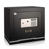 UYSELA Cassetta di Sicurezza Cassetta di Sicurezza Interamente in Acciaio 39CM Armadietto con Password per Uso Domestico Ufficio Camera d’albergo Cassaforte antifurto per casa e Ufficio (Color : Wh