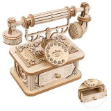 Ultino Puzzle 3D Legno Modellino Telefono-Vintage Kit di Modellismo da Costruire Adulti – Regalo per Puzzle 3D Appassionati e Bricolage Decorazione della Casa