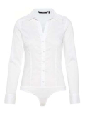 VERO MODA Vmlady L/S G-String Shirt New Noos Maglietta a Maniche Lunghe, Bianco, M Donna