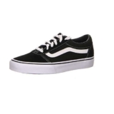 Vans Ward Scarpe Da Ginnastica Donna, Suede Canvas Black White, 40 EU