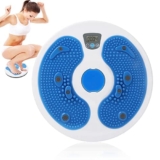 Vbestlife Disco torcente in Vita, Piastra per girovita con Massaggio con magnete – Attrezzatura per Il Fitness con conteggio delle Calorie elettronico