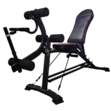 VejiA Panca Pesi Multifunzionale, Panca per Allenamento della Forza Regolabile per Attrezzature per Allenamento Completo del Corpo in Palestra Domestica