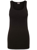 Vero Moda Vmmaxi My Soft Long Tank Top Noos Vestaglia, Nero (Black), 38 (Taglia Produttore: Medium) Donna
