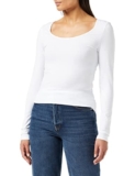 Vero Moda Vmmaxi My Soft Uneck Ga Noos, Maglia A Maniche Lunghe Donna, Bianco (Bright White), M