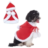 Vestiti Natale Gatto Cane, Natale Animale Domestico Costume, Adatto per animali di piccola e media taglia, costume natalizio per cani gatto