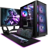 Vibox III-158 PC Gaming Fisso Completo • 23″ Monitor • Core i5 11400F 4,4GHz • RTX 5060 Ti 8GB • 16GB RAM • 1TB NVMe SSD • Windows 11 • WiFi