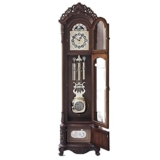 Vintage Orologio Orologio a pendolo in legno, orologio a pendolo in stile europeo Soggiorno Villa Orologio a pendolo Orologio meccanico verticale retrò cinese Orologio classico Orologio a pendolo