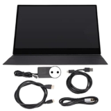 Vomeko Monitor Portatile 4K Monitor Portatile UHD IPS 3840×2160 da 15,6 Pollici USB C per PC Phone X Box Monitor PS5(EU)