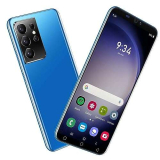 VwWv Telefoni cellulari economici, Smartphone Dual SIM 3G da 5,0 Pollici, Quad Core, 16GB ROM, Android 9.0, Doppia Fotocamera, GPS/Wifi/Bluetooth/Face Unlock (S21Ultra-Blue)