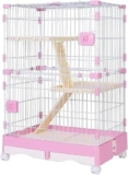WOTZOV Trasportino per Animali Domestici Trasportino per Animali Domestici Trasportino per Animali Domestici Trasportino per Animali Domestici ，Rosa 72 * 51 * 107cm