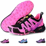 WYUKN Scarpe da Ciclismo da Uomo Donna – Scarpe da Bici da Strada Scarpe da MTB per Mountain Bike,Scarpe da Ciclismo da Uomo, Mountain Bike,Scarpe da Bicicletta,Pink-39EU