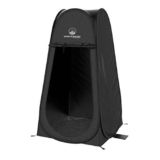 Wakeman Portable Pod, Outdoors-Tenda Portatile Pop-up con Borsa per Il Trasporto, Pieghevole, per Doccia, fasciatoio, Ideale per Accessori da Campeggio Unisex, Nero, Standard