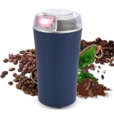 Weinsamkeit Macinacaffè Elettrico, Macina Caffè Elettrico 200W con Lame in Acciaio Inox Coffee Grinder Elettrico Portatile Macina Caffè Multifunzione per Chicchi di Caffè Macina Spezie Semi Pepe