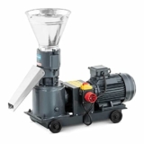 Wiesenfield Macchina Per Pellet Per Trattore Pellettatrice WIE-PM-500 (Max. 60-100 kg/h, 40-60 kg/h , Ghisa)