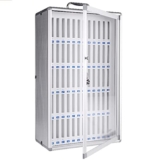 XAoSCd Mobiletto portaoggetti per telefoni cellulari, scatola di immagazzinaggio, armadio portaoggetti per telefoni cellulari, fissaggio a parete con serratura, può essere trasportato, Onecolor-60