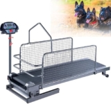 XNYXLPP Tapis roulant per Cani di Taglia Grande, Tapis roulant per Cani, Tapis roulant per Cani di Taglia Media, rulli silenziosi, con Display LCD