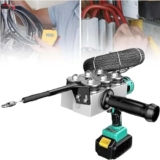 XRFCY Elettricista Stringing Wire Extrator, macchina per filettatura a parete, strumento professionale senza fili, 40 metri/min per lavori di cablaggio idroelettrico (dimensioni: 10 sezioni 2