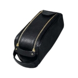 YIORYO Borsa da Toilette for Uomo, Borsa da Toilette da Viaggio in Pelle di Grande capacità, Kit Dopp Borsa da Barba Resistente all’Acqua for Accessori da Toilette (Grey : A, Size : 27 * 12 * 12.5cm)