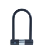 Yale Lucchetto di sicurezza a U con chiave Serie Essential YUL0/18/192/2 lunghezza 250mm, Acciaio Indurito, Incluse 2 Chiavi, Testato con spray salino per 96 Ore, Supporto per Bici