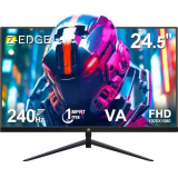 Z-Edge Monitor PC Gamer 25 Pollici 240Hz, 1ms, FreeSync, Schermo FHD 1080P con HDMI Cavo, 350cd/m², VA, HDMI2.0 * 2 & DP1.4, VESA100*100mm, sRGB 99%, 178° Angolo di visione, Inclinazione Regolabile
