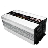 ZAIED Convertitore A Onda Sinusoidale Pura 3000/4000/5000/6000/8000W Dc 12/24/48/60v A AC 110/220 V Trasformatore per Auto,Camion,Barca,6000w,60TO220V
