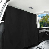 ZATOOTO Tenda Divisoria per Seggiolino Auto, Tendina Parasole in Pelle Scamosciata Spessa, Tendine Privacy Auto, Privacy da Viaggio per Auto da Campeggio Tenda