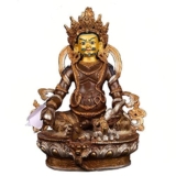 ZEELYDE Figurine,Statue Feng Shui/Ornamenti,Decorazioni Statua del Dio della Fortuna Fascino Cinese della Prosperità Decorazione della casa Regalo di Capodanno Cinese Squisito Buddha Dipinto Decor H