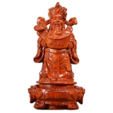 ZEELYDE Statuette, Statue/Ornamenti Feng Shui, Decor CAI Shen Statua Dio della Fortuna Perfetto per la casa o L’Ufficio Miglior Regalo per l’apertura Aziendale Regalo di Capodanno Cinese Home Decor