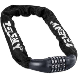 ZELENY Lucchetto Bici, Catena Bici ad Alta Sicurezza con Catena ispessita e Codice a 5 Cifre, Senza Chiave, 90 cm, Lega ad Alta Resistenza, Catena Antifurto per Bicicletta, Scooter, Moto, Cancello