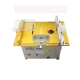 ZJDYDY Mini Sega da Tavolo Multifunzione Lavorazione del Legno Fatta A Mano Tornio da Banco Lucidatrice Elettrica Smerigliatrice Modello Fai da Te Taglio Seghe 7000 RPM B12 Mandrino
