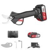 ZJFHEYUO Forbici elettriche da potatura per Giardino, Forbici elettriche Ricaricabili Senza Fili, cesoie telescopiche per Tagliare i Rami degli Alberi, Diametro di Taglio Max 30