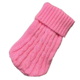 ZSHDTKWB Vestiti per Cani Cane Vestiti Invernali A Maglia Pet Vestiti per Cani di Piccola Taglia Media Chihuahua Puppy Pet Maglione Yorkshire-Rosa-m (8) 2-2 5kg