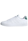 adidas Advantage 2.0 Shoes, Scarpe Uomo, Cloud White/Core Black/Green, 44 EU