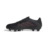 adidas Copa Pure III Club FG/MG Football Boots, Scarpe da Calcio Unisex-Adulto, Core Black/Carbon/Lucid Red, 42 2/3 EU