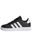 adidas Grand Court Lifestyle Tennis Lace-up Shoes, Scarpe Unisex – Bambini e ragazzi, Core Black Cloud White Core Black, 38 2/3 EU