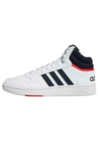 adidas Hoops 3.0 Mid Classic Vintage Shoes, Sneakers Uomo, Cloud White Legend Ink Vivid Red, 44 EU