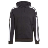 adidas Squadra 21 Hooded Track Top, Felpa Sportiva con Cappuccio Uomo, Nero, L