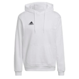 adidas Uomo Entrada 22 Sweat Hoodie, White / Black, XL