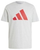 adidas Uomo PWR 3 Graphic Tee, Medium Grey Heather, M