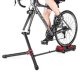 allenatori per bicicletta， Rulli for allenatore for bicicletta muti, supporto for allenatore for bici da interno pieghevole Piattaforma di allenamento a riluttanza portatile for diametri delle ruote d