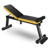 asdchZen Panca Pesi Panca Manubri Sedia Fitness Pieghevole Palestra Sottile Attrezzo per Allenamento Bird Tavola Inclinata Facile da Raccogliere Panca per Addominali Attrezzatura Sportiva STR