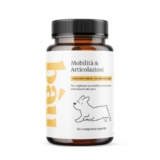 bàu Cosmesi Integratore Articolazioni Cane, Condroprotettori Cane, Migliora Mobilità e Rinforza Le Articolazioni con Cozza Verde, Condroitina e Glucosamina – 60 Compresse