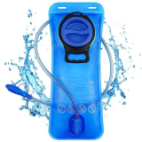 flintronic Sacca Idrica, Sacca Idrica a Prova di Perdite da 2 Litri, Serbatoio Acqua Senza BPA con Tubo Coibentato, Sostituzione del Pacchetto Idrico per Escursionismo all’Aperto Campeggio Ciclismo