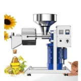 frantoio per olive da casa frantoio olive frantoio per olive Frantoio elettrico pressato a freddo commerciale completamente automatico, frantoio, oliva di cocco, colza, sesamo, arachidi, ecc. Potenz