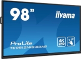 iiyama Prolite TE9812MIS-B3AG 247,7 cm IPS LED grande formato display 4K UHD 40 punti touch PureTouch IR VGA HDMI USB-C USB3.0/2.0 RS-232c RJ45 HDMI-Out 7H slot OPS WiFi Android OS AntiGlare